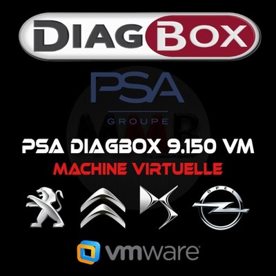 OPROGRAMOWANIE LEXIA DIAGBOX V9.150 PEUGEOT CITROEN VMWARE