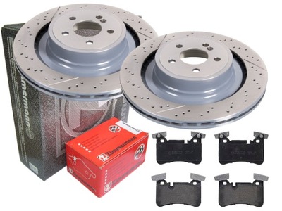 Гальмівні диски гальмівні колодки zimmermann t mercedes amg c218 c204 фото №1