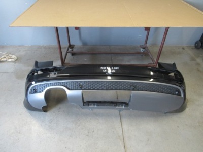 Audi q5 s-line lifting 2012-2016 бампер задня задній фото №1