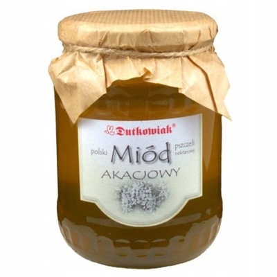 DUTKOWIAK Miód Akacjowy 900g