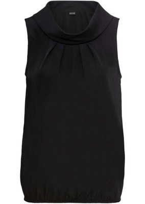 1V6F20 BONPRIX BLUZKA CZARNA BEZ RĘKAWÓW 40