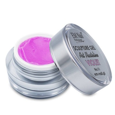 Żel do zdobień 3D EM Nail Sculpture Gel Violet