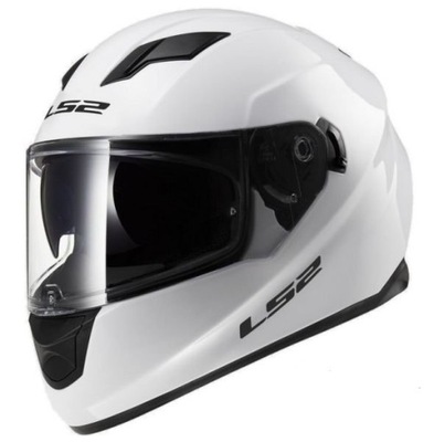 Kask integralny LS2 stream solid white XXL