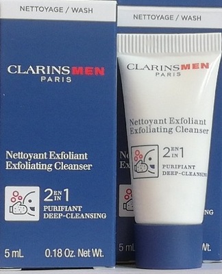 CLARINS MEN EXFOLIATING CLEANSER 2W1 5 ml.(6)