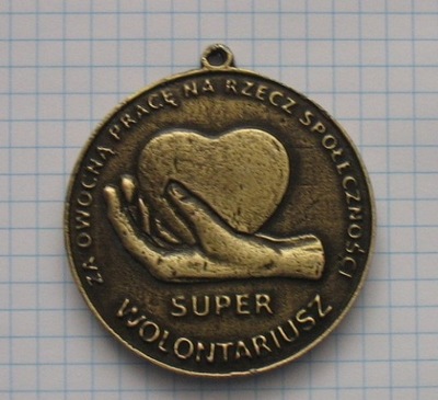 medal Super Wolontariusz