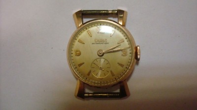 Złoty damski zegarek Doxa antimagnetique złoto585