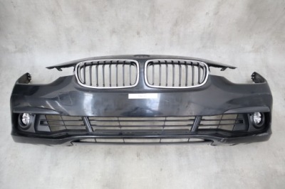 Бампер bmw 3 f30 f31 lift lci противотуманные фары led фото №1