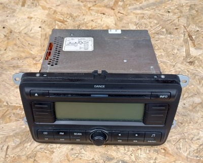 RADIO CD MP3 GAMYKLINĖS SKODA FABIA II 5J0035161A 