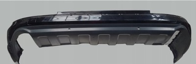 Спойлер накладка диффузор audi q7 lift фото №1