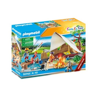 PLAYMOBIL 70743 RODZINA NA KEMPINGU