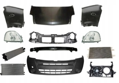 Renault master lift 2004-2007 kompletny перед pas фото №1