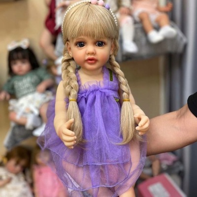 Silikonowa lalka reborn 48cm dziewczynka