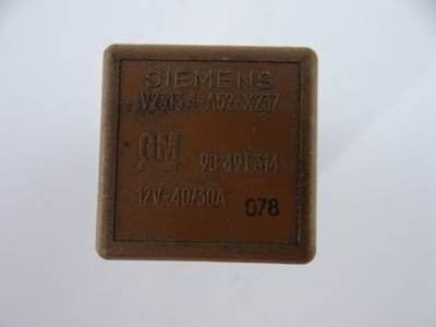 Реле opel 90491314 opel фото №1