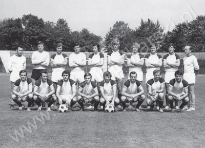 Pocztówka - Sezon 1971/72 KS Górnik Zabrze