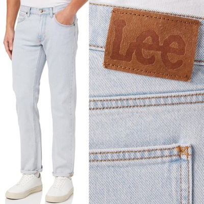 Lee Daren jeansy męskie proste rozmiar 33/32