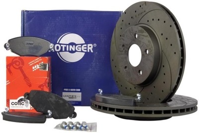 ROTINGER TARCZE+KLOCKI PRIEK. FORD MONDEO MK3 300MM 