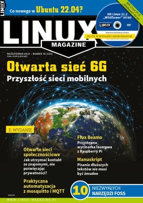 e-wydanie LinuxMagazine 10(224)2022 Sieci 6G