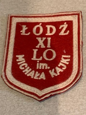 TARCZA SZKOLNA ŁÓDŹ XI LO