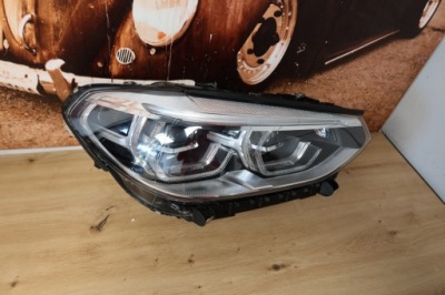 Bmw x3 g01 x4 g02 full led адаптивний 7466120 правий фара ліхтарі фото №1