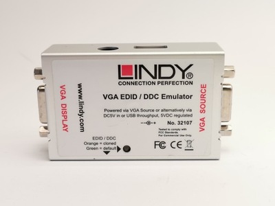 LINDY Emulator VGA EDID/DDC 32107