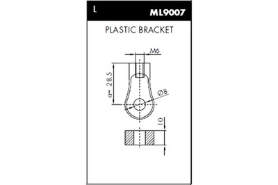 MONROE ПРИВОД ТЕЛЕСКОП КАПОТА L AUDI A4 B5 УНИВЕРСАЛ СЕДАН 11.94-09.01