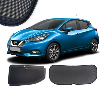 CORTINAS DEDYKOWANE PARA NISSAN MICRA V K14 DE 2016  