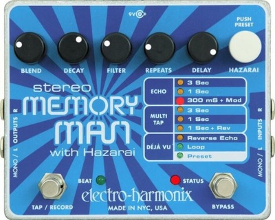 ELECTRO HARMONIX STEREO MEMORY HAZARAI