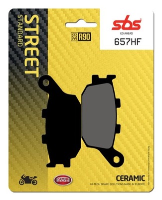 ZAPATAS DE FRENADO SBS 657HF HONDA CB900HORNET 02-07  