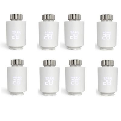 ZIGBEE INTELIGENTNA GŁOWICA TERMOSTATYCZNA TUYA 8X