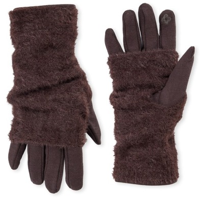 Rękawiczki zimowe damskie DOTYKOWE z ALPAKI KOLORY