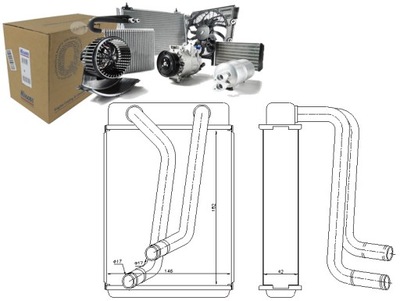 Отопитель nissens фото №1