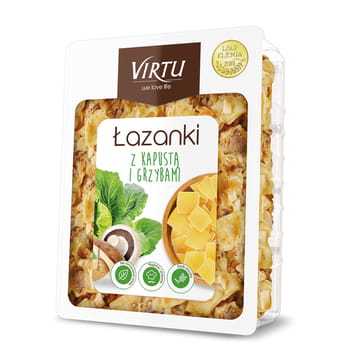 Łazanki z kapustą i grzybami virtu 400 g