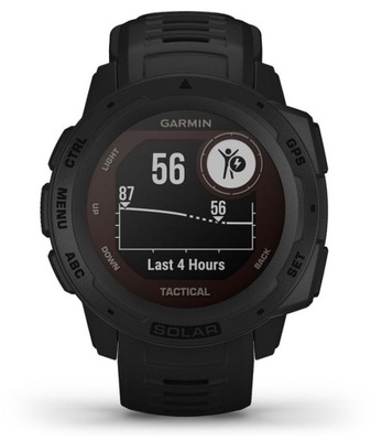 Zegarek sportowy Garmin Instinct czarny