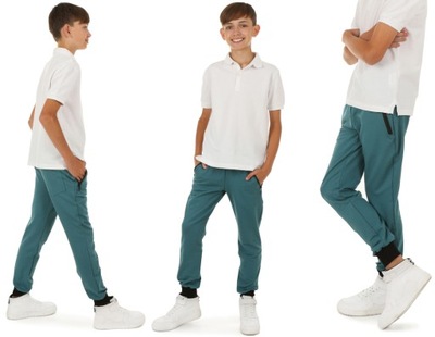Spodnie dresowe dla chłopca - 134 TURKUS