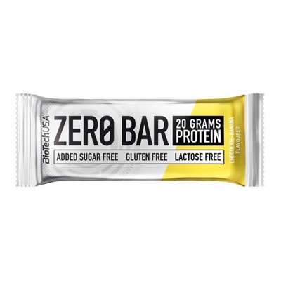 BIOTECH ZERO BAR 50g BATON PROTEINOWY BIAŁKO WPI