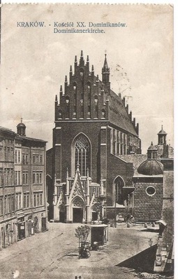 KRAKÓW -KOŚCIÓŁ DOMINIKANÓW -feldpost