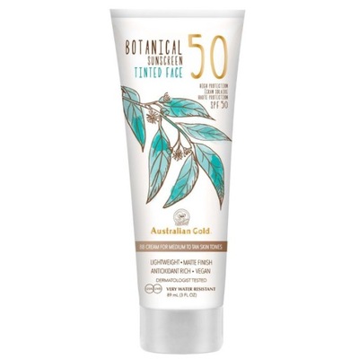 AUSTRALIAN GOLD SPF50 MEDIUM TO TAN KREM DO TWARZY