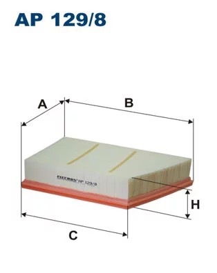 AP129/8 FILTER AIR  