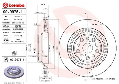 BREMBO DISKU STABDŽIŲ GAL. 