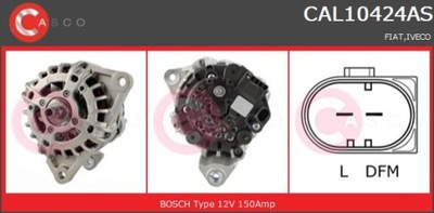 ГЕНЕРАТОР 12V 150A