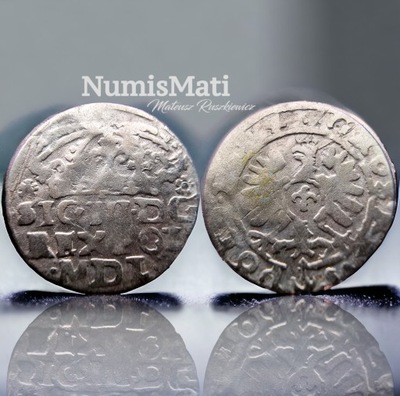 NumisMATI WS282 Grosz 1624 Zygmunt lll Waza srebro