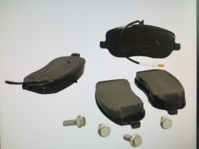 Гальмівні колодки hamulcowe-mintex mdb2531 scudo, c8 , 807 фото №1