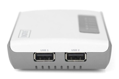 Serwer sieciowy wielofunkcyjny, bezprzewodowy 2-portowy, USB 2.0, 300Mbps