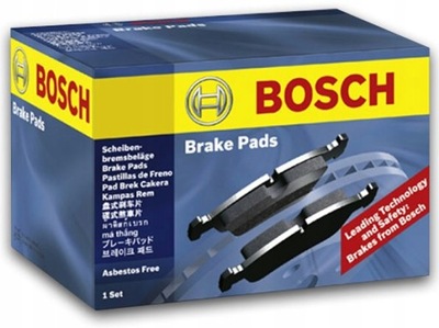 ZAPATAS CHEVROLET OPEL VAUXHALL 1.2 - 2.0 BOSCH CON AKCESORIAMI BOSCH  