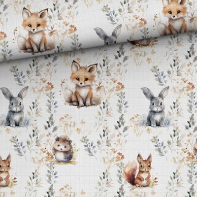 Muślin bambusowy Słodkie maluchy