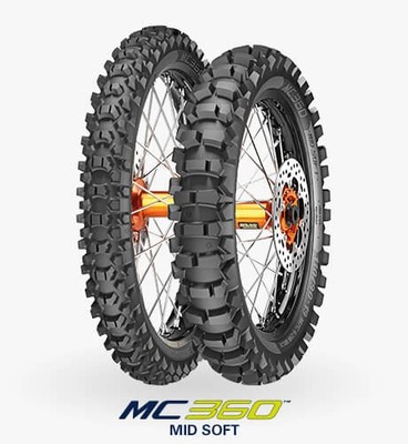 TIRE 120/100-18 MC360 MID SOFT 68M TT M/C MST REAR  