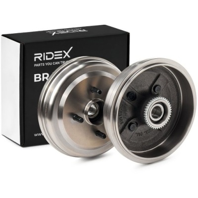 2x bębne гальмівні ridex 123b0129 ø200mm задній do chevrolet do daewoo kalos фото №1