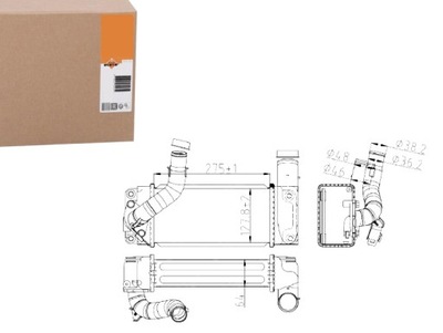 Интеркулер nrf to4566 to4475 913212 8ml376910071 фото №1