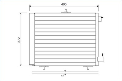 VALEO 814095 КОНДЕНСАТОР C2