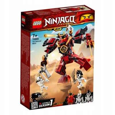 LEGO KLOCKI NINJAGO 70665 MECH - SAMURAJ